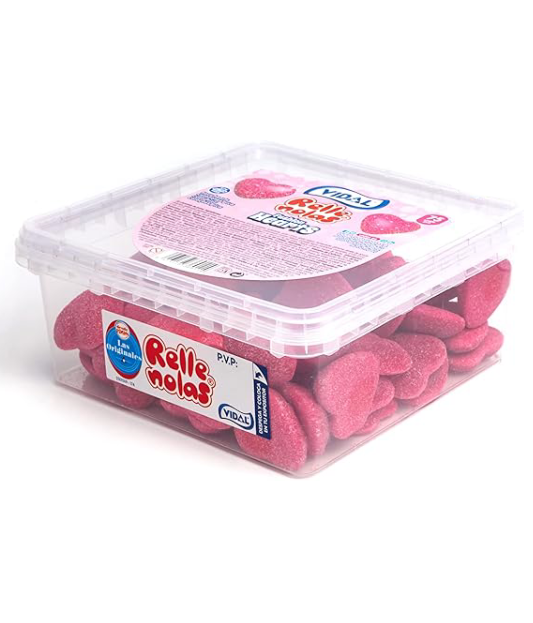 CORAZONES RELLENOS PICA FRESA