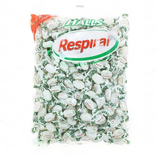 EUCALYPTUS-MENTHOL RESPIRAL CANDIES 1 KG