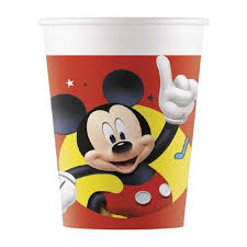 VASOS MICKEY MOUSE 8 UDS