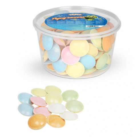 Ovnis Pica Pica en tarritos de 100 unidades