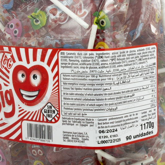 PIRULETAS TOC TOC BIG CORAZON