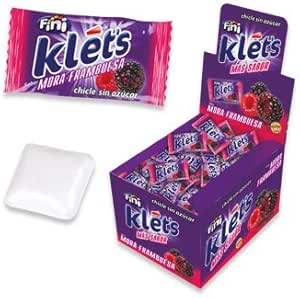CHICLES KLETS MORA-FRAMBUESA