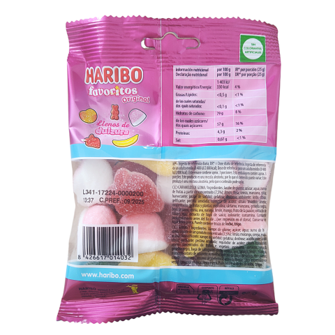 FAVORITOS ORIGINAL BOLSA 90GR