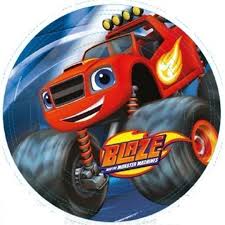 PLATOS BLAZE MONSTER MACHINES 23CM 8 UDS