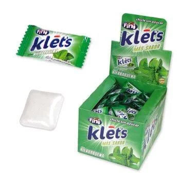 CHICLE KLETS HIERBABUENA